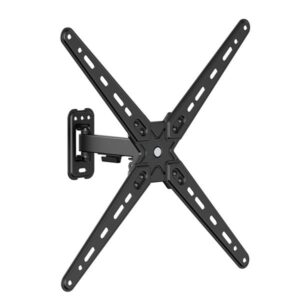 Cromad Soporte de Pared con Brazo Articulado para TV de 13"-55" - Giratorio, Inclinable y Extensible - Peso Max 25Kg - VESA 400x400