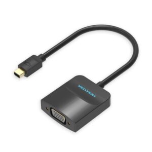 Vention Adaptador Mini Displayport Macho a VGA - 0.15m - Color Negro