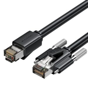 Vention Cable de Red SFTP RJ45 Cat.6 - 5m - Industrial - Ultraflexible - Color Negro
