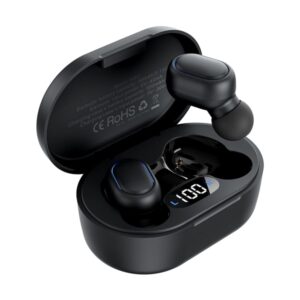Vention Tiny T11 Auriculares Bluetooth 5.3 con Estuche de Carga - 7h Autonomia - Color Negro