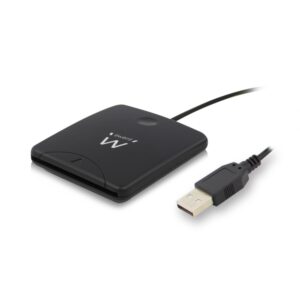 Ewent Lector de DNIe USB - Tarjetas Inteligentes - Color Negro