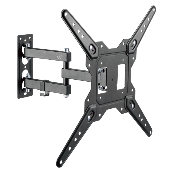 Ewent Soporte de Pared para TV de 23" hasta 55"- Movimiento Completo- 3 Pivotes- VESA Maximo 400x400 Color Negro