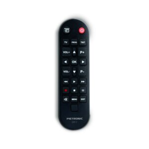 Metronic Mando a Distancia  Universal ZAP 2 Para TV + TDT - Color Negro