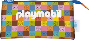 Dohe Playmobil Unite As One Portatodo Triple - Cierre Doble con Cremallera y Tirador de Goma