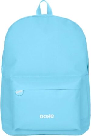 Dohe Daypack Serenity Mochila Escolar - Varios Compartimentos - Asa Superior - Tirantes Acolchados y Ajustables - Fabricada en Poliester - Color Azul