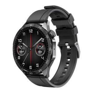 XO WATCH4 Reloj Smartwatch Pantalla Redonda 1.43" AMOLED - Llamadas BT - Multideporte - IP68 - Color Negro