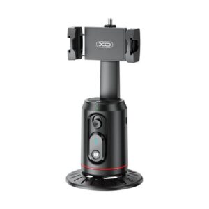 XO SS16 Soporte Sobremesa para Smartphone - Seguimiento y Reconocimiento Facial - Motorizado 360º - Control por Gestos - Bluetooth - Color Negro
