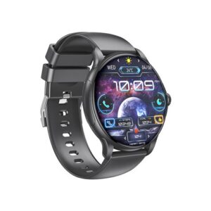 XO J11 Reloj Smartwatch Pantalla Redonda 2.06" HD - Asistente de Voz - Control de Musica - Always On Display - Llamadas BT - IP68 - Color Negro