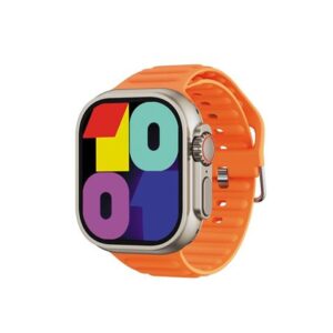 XO M10 Reloj Smartwatch Pantalla Cuadrada 2" HD - Llamadas BT - IP67 - Cargador Magnetico - Color Naranja