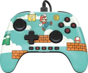 PowerA Mando con Cable para Nintendo Switch 2 - Efecto Hall - Mario Time