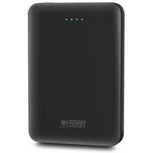 Urban Factory Juicee Max Powerbank 5000mAh - Entrada USB-C - Salida USB-C y USB-A - Color Negro