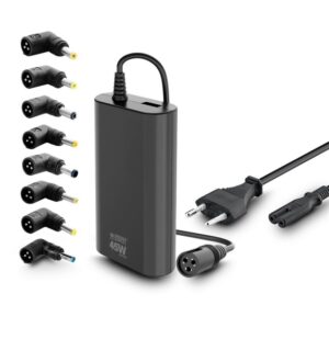 Urban Factory Alee Cargador Universal para Portatil de 45W - 1x USB-A - Color Negro
