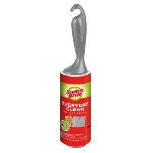Scotch-Brite Everyday Clean Rodillo Quitapelusas Adhesivo - 30 Hojas - Color Gris