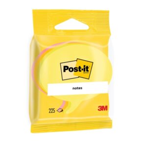 Post-It Pack de 3 Blocs de 225 Notas Adhesivas Reposicionables - Forma Bocadillo - 70x70mm - Colores Surtidos