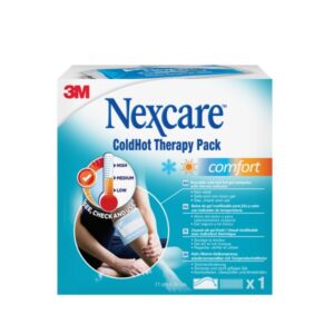Nexcare Coldhot Therapy Comfort Compresa para Termoterapia - Frio o Calor Superficial - Incluye Funda Protectora - Color Azul