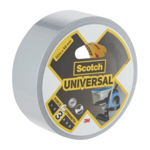 Scotch Universal Cinta Adhesiva Americana - 48mm x 50m - Color Plata
