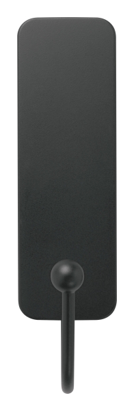 Command Gancho Mediano - 2 Tiras Adhesivas - Color Negro