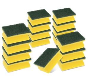 Scotch-Brite Classic Pack de 16 Estropajos de Cocina - Proteccion para los Dedos - Color Amarillo