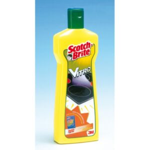 Scotch-Brite Vitro Limpiador para Vitroceramicas - Base de Agua - Color Amarillo