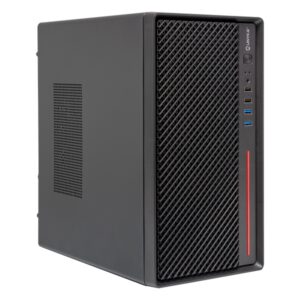 Unykach Numen 300 Pro Caja Torre Micro ATX, Mini ITX - Tamaño HDD 2.5", 3.5" - USB 2.0, 3.0 y Audio - Color Negro