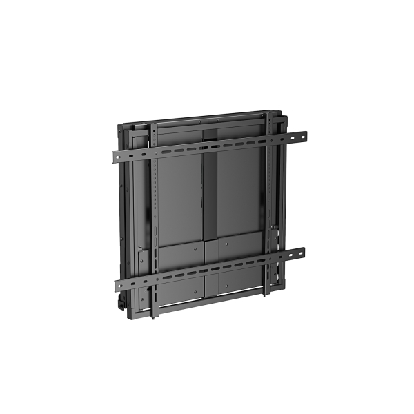 Ewent Soporte de Pared para TV hasta 42" - Altura Ajustable - Panel Desmontable - VESA Maximo 800x600 - Peso Maximo 100kg - 107x840x696mm - Color Negro Mate