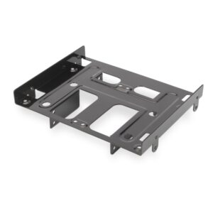 Ewent Soporte de Montaje Adaptador de 5.25" HDD/SSD de 2.5 y 3.5" - Permite Montaje de HDD/SSD de 2.5 y 3.5" - Color Titanium