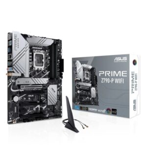 Asus Prime Z790-P WIFI Placa Base Intel 1700 - WiFi, HDMI, DisplayPort, PCIe 3.0, 4.0 y 5.0 M2, 4x Sata III, USB 2.0, 3.2, USB-C, RJ-45