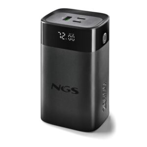 NGS TWIX20 Powerbank 20000mAH 65W PD y QC - USB-A, USB-C - Color Negro