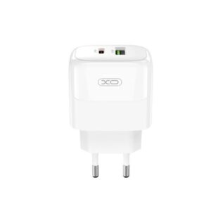 XO L138 Cargador de Pared 30W - USB-C y USB-A - Color Blanco