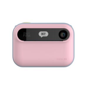 MyFirst Camera Insta 20 Camara Digital Infantil - Impresion Instantanea - Sin Tinta - Compacta - Doble Pantalla - Videos y Fotos en HD - Color Rosa