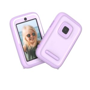 MyFirst Camera 50 Camara Digital Infantil - 20MP -Pantalla extragrande - Edicion con IA - Videoblog personal - Doble Lente - Videos y Fotos en HD - Color Rosa