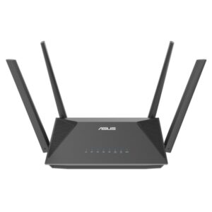 Asus RT-AX52 PRO Router AX3000 WiFi 6 Dual Band AiMesh - Hasta 3000Mbps - 4 Puertos RJ45 LAN - 4 Antenas Externas