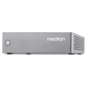 Medion S06 MD35444 Mini Ordenador Intel Core i5-1335U - HDMI, DisplayPort, USB3.2, USB-C, RJ-45, WIFI6, Bluetooth 5.2 - Color Gris