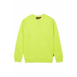 Upower Ombo Sudadera de Cuello Redondo - Talla XL - Comodidad y Durabilidad, Material de Polialgodon, Resistencia a Lavados, Ajuste Comodo, Detalles de Punto Elastico - Color Amarillo
