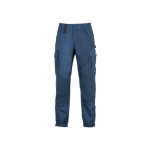Upower Hike Pantalones Cargo Tecnicos - Talla XS - Estilo Jogging, Tejido Ripstop Elastico, Resistencia al Desgaste, Multiples Bolsillos, Refuerzos en Rodillas, Inserciones Reflectantes - Color Azul Marino
