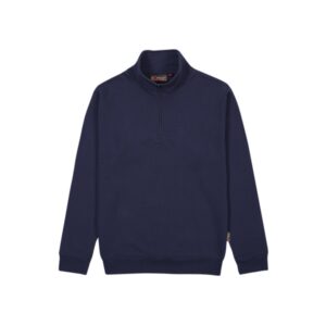 Upower Maui Sudadera con Media Cremallera - Talla XL - French Terry, Transpirable, Duradera, Ajuste Comodo, Detalles de Calidad, Versatil y Funcional - Color Azul Marino