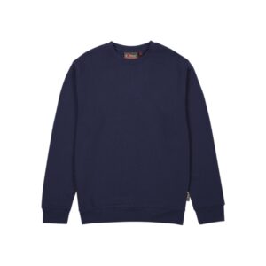 Upower Tupai Sudadera Cuello Redondo - Talla XL - French Terry Verano, Libertad de Movimiento, Transpirable y Resistente, Detalles en Punto Elastico, Mangas Ranglan, Costuras Pespunteadas - Color Azul Marino