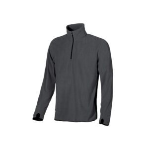 Upower Artic Sudadera con Cremallera - Talla XL - Puños Microfleece con Agujero para Pulgar, Proteccion DPI1, Estilo Profesional y Duradero - Color Gris Meteorito