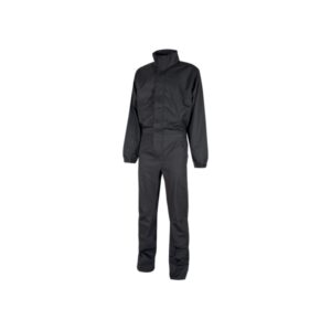 Upower Roma Mono de Trabajo - Talla XL - Tejido Policoton Mechanical Stretch, Multiples Bolsillos, Cintura y Puños Elasticos, Costuras Reforzadas - Color Gris Oscuro