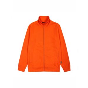 Upower Sotra Sudadera de Trabajo sin Capucha - Talla XL - Cremallera, Polialgodon Perchado, Diseño Ergonomico, Puños y Dobladillo Elastico, Bolsillos Laterales, Proteccion DPI1 - Color Naranja