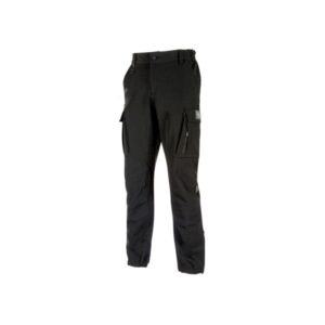 Upower Trek Pantalones Tecnicos Cargo - Talla XS - Elasticidad Cuatro Direcciones, Repelentes a Liquidos, Transpirables, Secado Rapido, Refuerzos Resistentes, Detalles Reflectantes - Color Negro