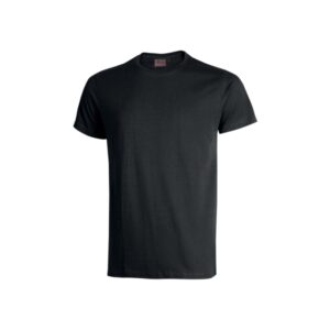 Upower Figi Camiseta de Trabajo - Talla XL - Algodon Cardado, Cuello Elastico Acanalado, Cinta Para-Sudor, Proteccion DPI1, Suavidad y Confort Prolongado - Color Negro Carbon