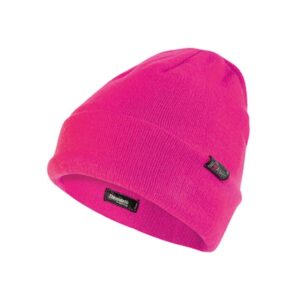 Upower One Gorro de Invierno en Thinsulate - Talla Unica - Alta Calidez, Resistencia en Condiciones Frias, Linea Plus, Material Acrilico - Color Rosa Fluorescente