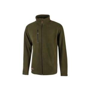Upower Warm Chaqueta de Lana - Talla XL - Cremallera Interna, Diseño Resistente, Proteccion DPI1, Funcionalidad y Confort para Entornos Laborales - Color Verde Oscuro