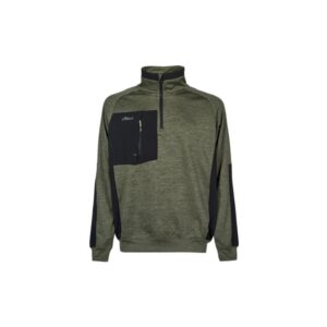 Upower Leeds Sudadera Polar - Talla XL - Proteccion Contra el Frio - Color Verde Oscuro
