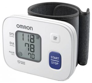 Omron RS2 Tensiometro de Muñeca - Deteccion Latido Arritmico - Intellisense - Deteccion Hipertension - Memoria 30 Lecturas - Color Blanco