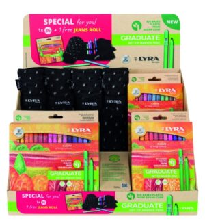 Lyra Graduate Art Tip Expositor de Rotuladores de Colores - Colores Surtidos