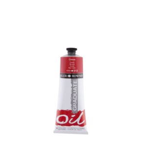 Daler Rowney Graduate Pintura al Oleo - Tubo de Aluminio - 220ml - Color Carmesi