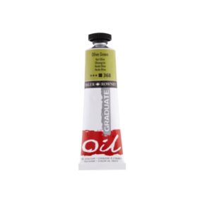 Daler Rowney Graduate Pintura al Oleo - Tubo de Aluminio - 38ml - Color Verde Oliva