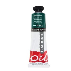 Daler Rowney Graduate Pintura al Oleo - Tubo de Aluminio - 38ml - Color Viridiano